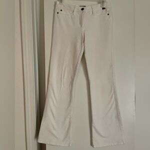 26” Sz 4: BCBG Mid Rise Bootcut Denim Jeans Cotton-NWOT